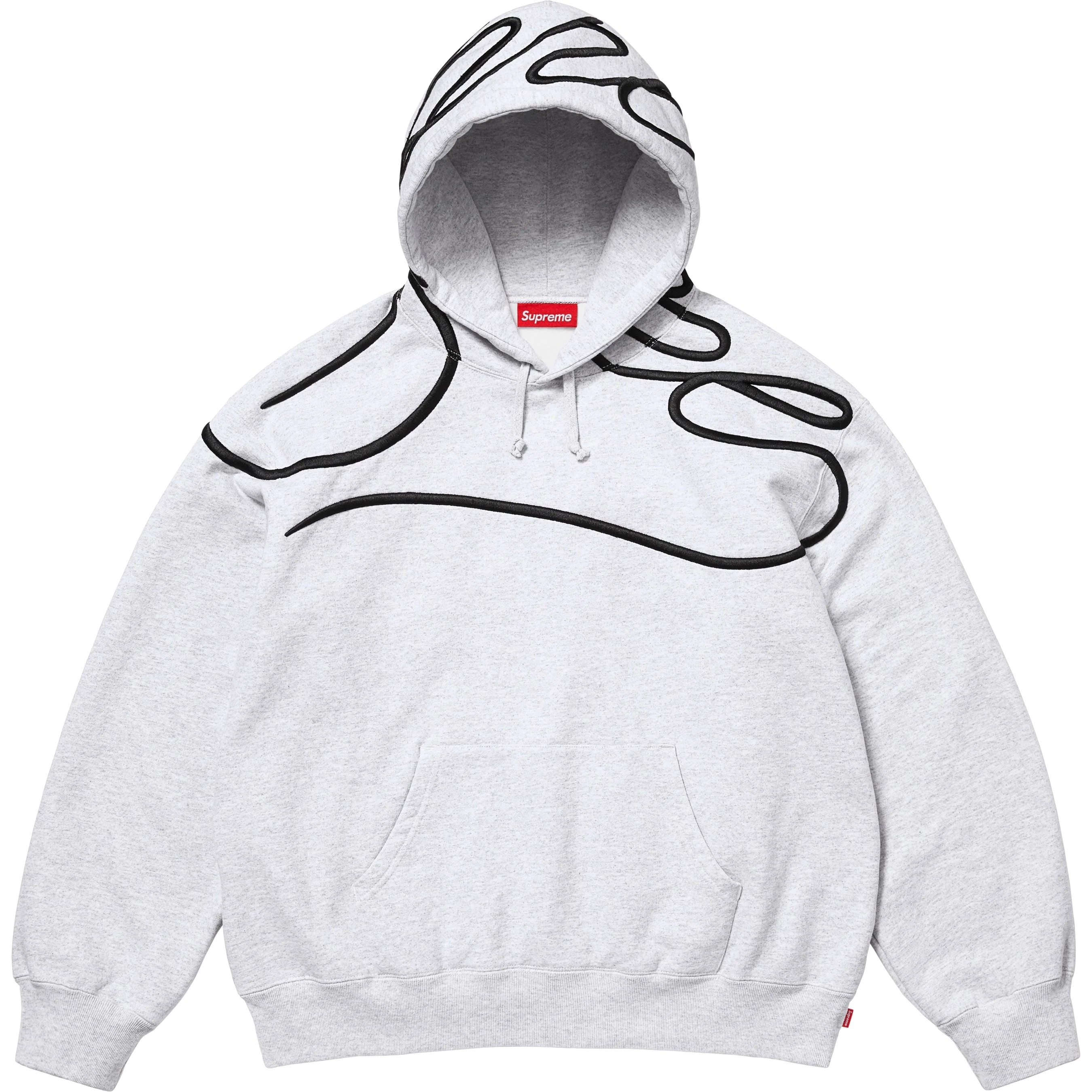 Shoulder Script Hooded Sweatshirt view 7